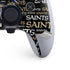 NFL New Orleans Saints Black Blast PS5 DualSense Edge Pro Controller Skin