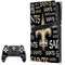 NFL New Orleans Saints Black Blast PS5 Pro Bundle Skin