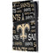 NFL New Orleans Saints Black Blast PS5 Pro Console Skin