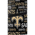 NFL New Orleans Saints Black Blast PS5 Pro Console Skin