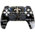 NFL New Orleans Saints Black Blast PS5 Pro Disk Bundle Skin