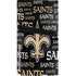 NFL New Orleans Saints Black Blast PS5 Pro Disk Console Skin