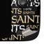 NFL New Orleans Saints Black Blast Steam Deck Handheld Gaming Computer OLED Skin