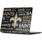 NFL New Orleans Saints Black Blast Surface Laptop 7 13.8in Skin