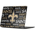 NFL New Orleans Saints Black Blast Surface Laptop 7 13.8in Skin