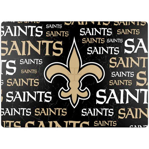 NFL New Orleans Saints Black Blast Surface Laptop 7 15in Skin