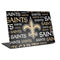 NFL New Orleans Saints Black Blast Laptop Skins