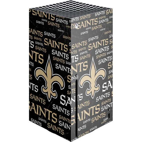NFL New Orleans Saints Black Blast Xbox Series X Skins