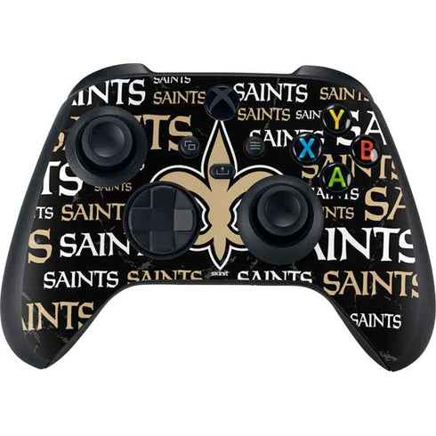 NFL New Orleans Saints Black Blast Xbox Series X Skins