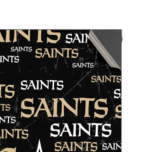 NFL New Orleans Saints Black Blast XBox Series X Digital Edition Console Skin
