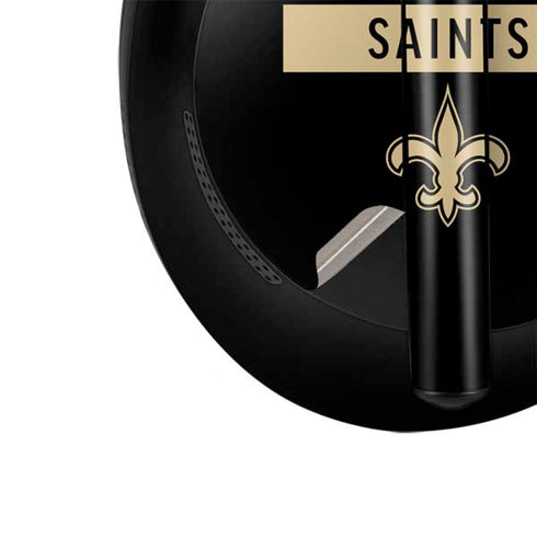 NFL New Orleans Saints Black Performance Series Bose Noise Cancelling Headphones 700 Skin