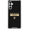 NFL New Orleans Saints Black Performance Series Galaxy A16 5G Clear Case