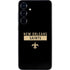 NFL New Orleans Saints Black Performance Series Galaxy A16 5G Skin