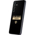 NFL New Orleans Saints Black Performance Series Galaxy A16 5G Skin
