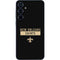 NFL New Orleans Saints Black Performance Series Galaxy A35 5G Skin