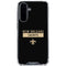 NFL New Orleans Saints Black Performance Series Galaxy A36 5G Clear Case