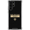NFL New Orleans Saints Black Performance Series Galaxy S23 Ultra Clear Case