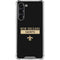 NFL New Orleans Saints Black Performance Series Galaxy S24 FE Clear Case