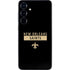 NFL New Orleans Saints Black Performance Series Galaxy S24 Plus Skin