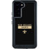 NFL New Orleans Saints Black Performance Series Galaxy S24 Plus Waterproof Case