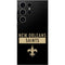 NFL New Orleans Saints Black Performance Series Galaxy S25 Ultra Skin