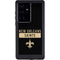 NFL New Orleans Saints Black Performance Series Galaxy S24 Ultra Waterproof Case