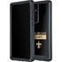 NFL New Orleans Saints Black Performance Series Galaxy S24 Ultra Waterproof Case