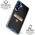 NFL New Orleans Saints Black Performance Series Galaxy S25 Plus Clear Case