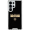 NFL New Orleans Saints Black Performance Series Galaxy S25 Ultra Clear Case