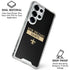 NFL New Orleans Saints Black Performance Series Galaxy S25 Ultra Clear Case
