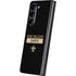 NFL New Orleans Saints Black Performance Series Galaxy Z Fold5 5G Skin