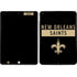 NFL New Orleans Saints Black Performance Series Apple iPad Skin