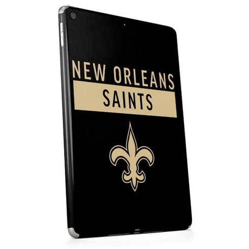 NFL New Orleans Saints Black Performance Series Apple iPad Skin