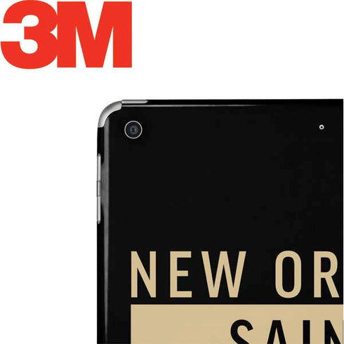 NFL New Orleans Saints Black Performance Series Apple iPad Skin