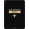 NFL New Orleans Saints Black Performance Series Apple iPad Air Skin
