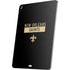 NFL New Orleans Saints Black Performance Series Apple iPad Air Skin