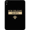 NFL New Orleans Saints Black Performance Series Apple iPad Mini Skin