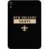 NFL New Orleans Saints Black Performance Series Apple iPad Mini Skin