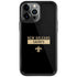 NFL New Orleans Saints Black Performance Series iPhone Cases