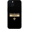 NFL New Orleans Saints Black Performance Series iPhone Skins