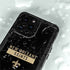 NFL New Orleans Saints Black Performance Series iPhone 15 Pro Waterproof Case