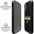 NFL New Orleans Saints Black Performance Series iPhone 16 Magsafe Impact Case