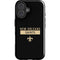 NFL New Orleans Saints Black Performance Series iPhone 16 Plus Impact Case