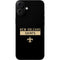 NFL New Orleans Saints Black Performance Series iPhone 16 Plus Skin