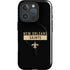 NFL New Orleans Saints Black Performance Series iPhone 16 Pro Max Magsafe Impact Case