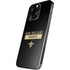 NFL New Orleans Saints Black Performance Series iPhone 16 Pro Skin