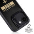 NFL New Orleans Saints Black Performance Series iPhone 16e Kickstand Case