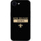 NFL New Orleans Saints Black Performance Series iPhone 16e Skin