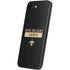 NFL New Orleans Saints Black Performance Series iPhone 16e Skin