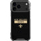 NFL New Orleans Saints Black Performance Series iPhone 18 Pro Max Clear Case